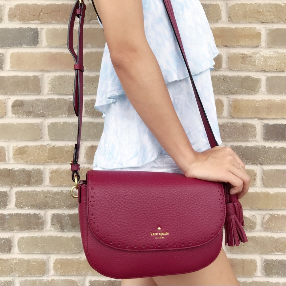 Kate Spade Merlot James Street Adelaide Cross Body